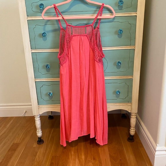 Coral mini sundress size medium. - Picture 2 of 2
